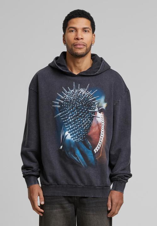 Image du produit Mister Tee Sweat à capuche oversize Thorned Mask (S)