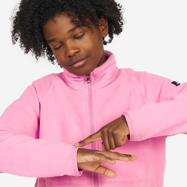 Produktbild Tribord Fleecejacke Segeln Kinder warm 100 rosa (134)