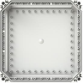 ABB STRI parte inferiore, Accessori per armadio rack, Grigio