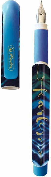 Immagine prodotto Herlitz Nuova stilografica Batik Fearless (Azzurro, Blu, 1x)