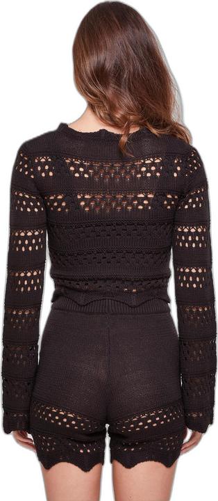 Produktbild Urban Classics Häkel-Crop-Strickpullover Frau (4XL, S)