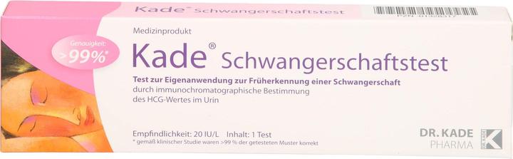 Dr. Kade Pharma Kade Schwangerschaftstest, 1 St TES (1 x)