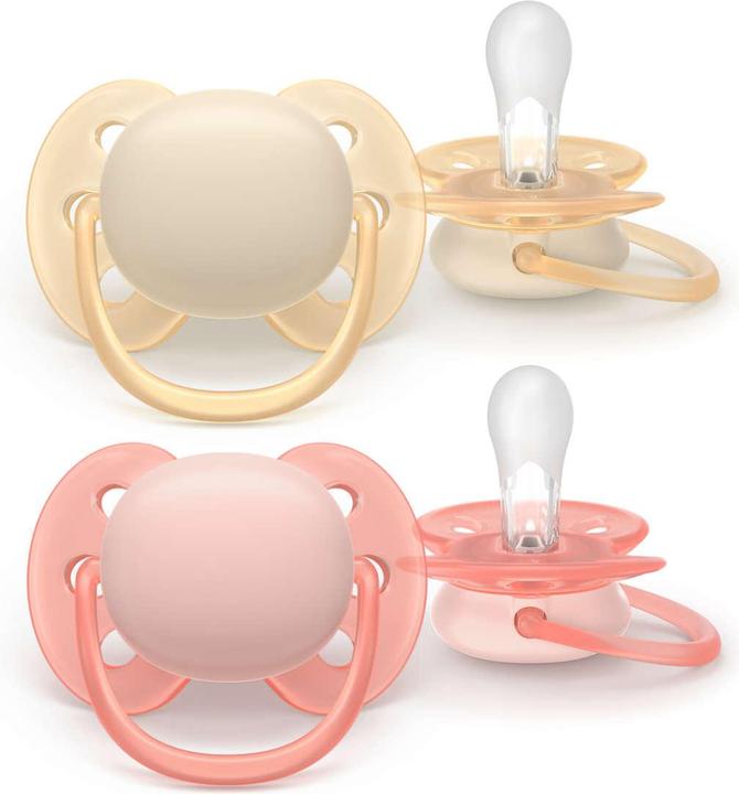 Produktbild Philips Avent Pacifier SCF091/38 ultra soft (2 x, bis 6 Monate)