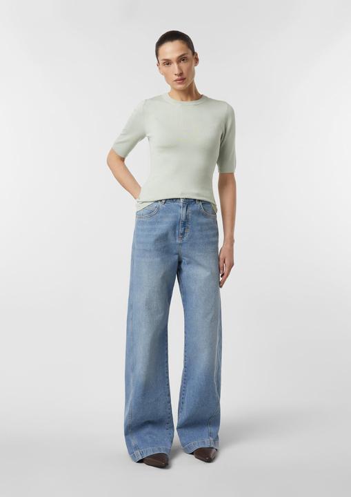 Produktbild Comma Strickpullover Kurzarmpullover im Slim Fit (42)