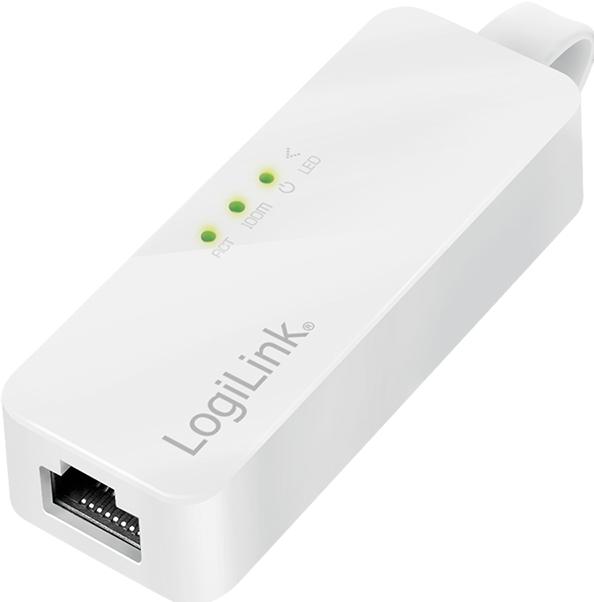 Immagine prodotto LogiLink Adattatore Ethernet (USB, RJ45 (1x))