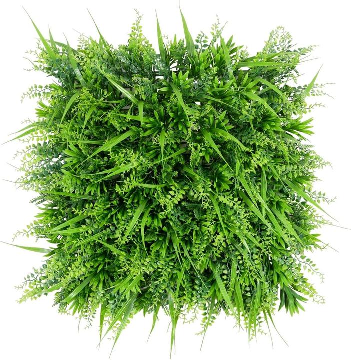 VegetalDeco Knstliche Pflanzenwand - MINI GREEN (13 cm)