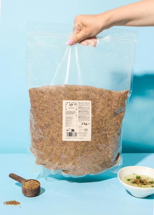 Produktbild KoRo geschrotete Leinsamen (2000 g)
