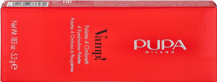 Actual product image Pupa Milano Vamp eyeshadow palette! (Palette) 5.2 g - Shade: 006 Deep Nude (006 Deep Nude)