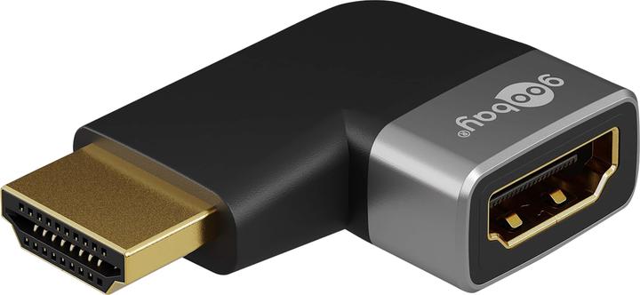 Stock Bureau - LINDY Coude HDMI CROMO®, 90° à Gauche