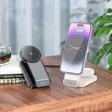 Immagine prodotto Hoco Caricabatterie wireless pieghevole 3-1 CQ3 (15 W)