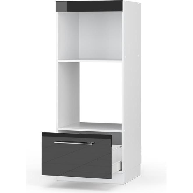 Vicco, Regal, Mikrowellenschrank Fame-Line (60 x 60 x 153 cm)