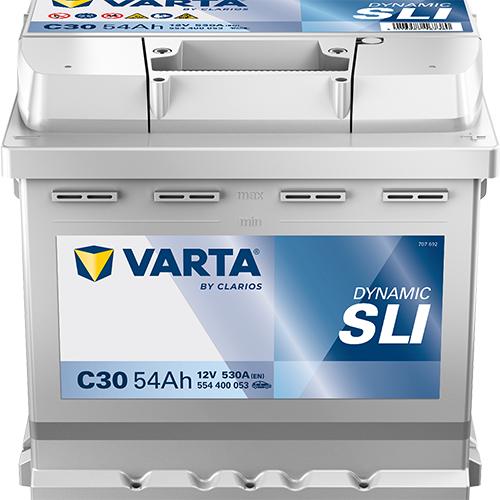Immagine prodotto Varta Argento dinamico C30 (12 V, 54 Ah, 530 A)