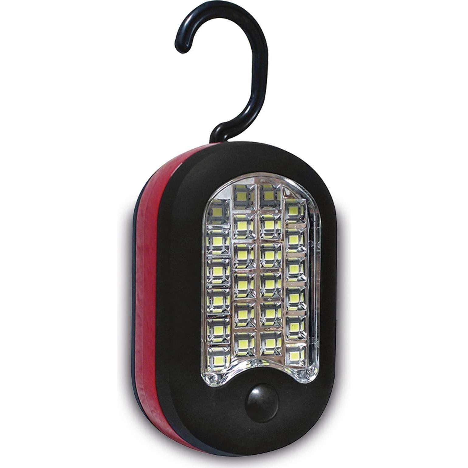 Thumbnail - Eufab, Arbeitsleuchte, Taschenlampe mit 24 SMD und 3 LED mit Magnet und Haken