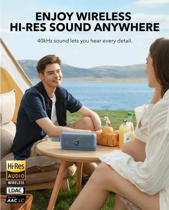 Immagine prodotto soundcore Altoparlante Bluetooth Motion 300 blu (13 h, Batteria ricaricabile)