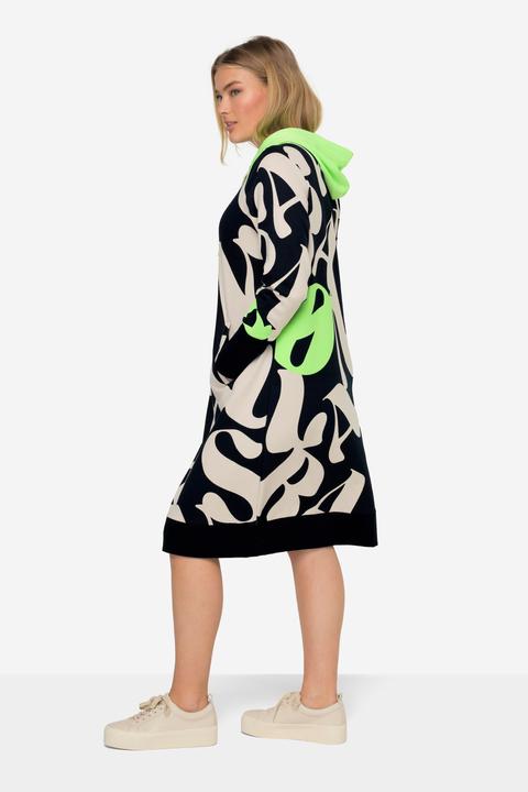 Immagine prodotto Laurasøn Abito midi in felpa con cappuccio e maniche lunghe (XL)