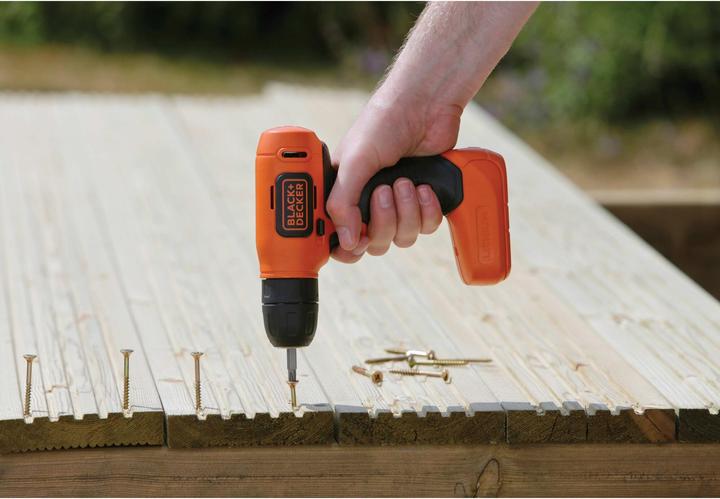 Actual product image Black & Decker Kompaktbohrer BDCD8 (Rechargeable battery operated)