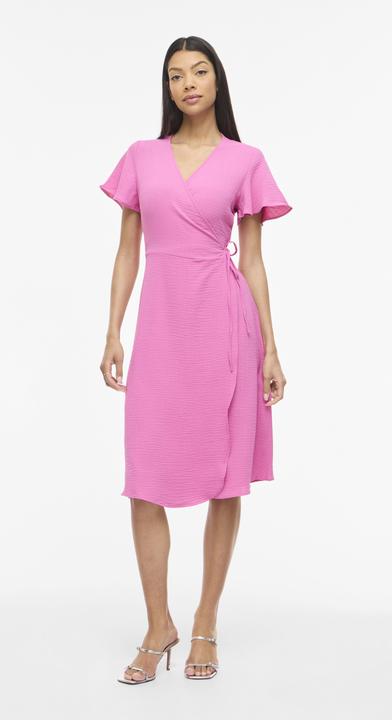 Produktbild Vila VILOVIE Kurzärmeliges Kleid mit V-Ausschnitt (34)