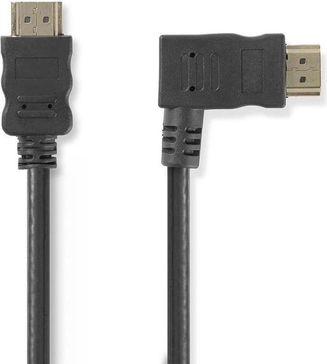 Nedis Videokabel, rechts abgewinkelt, HDMI Stecker (1.50 m)