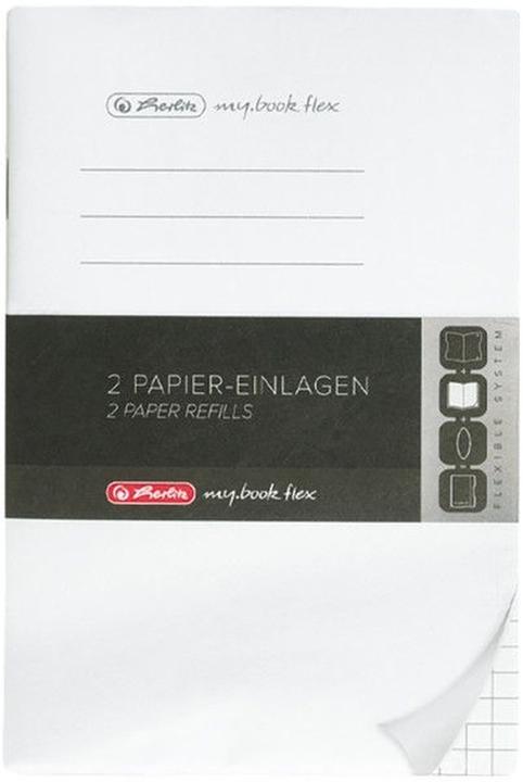 Produktbild Herlitz Ersatzeinlagen 'my.book flex' (A6, Kariert, Kein Einband)