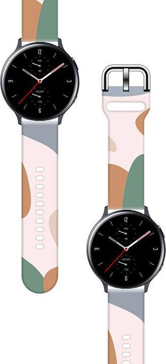Produktbild Hurtel Armband Moro Band für Samsung Galaxy Watch 42 mm Silikonarmband Camo Uhrenarmband (11) (42 mm, Silikon)