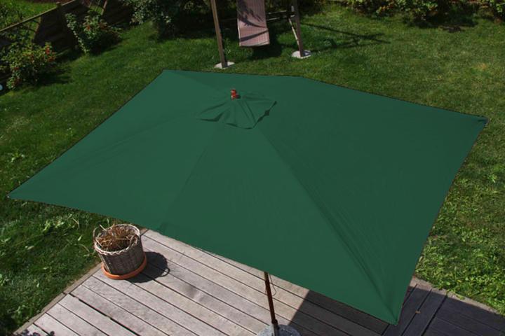 Immagine prodotto Mendler Ombrellone Florida, 3x4m poliestere/legno 6kg - verde (4 m)