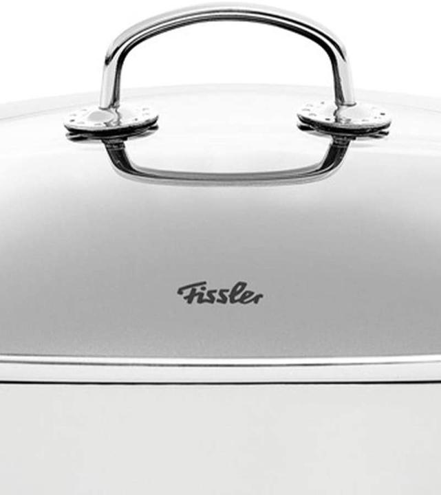 Produktbild Fissler Secural® Bräter 28cm eckig mit Glas (21.50 cm, Bräter + Schmortopf, Edelstahl)