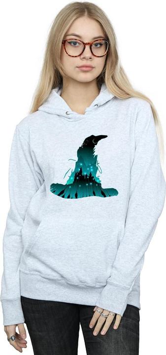 Immagine prodotto Hogwarts Silhouette Felpa con Cappuccio Donna (XL)