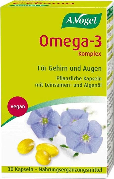 Actual product image A. Vogel Omega3 complex (30 Piece, Capsules, 100 g)