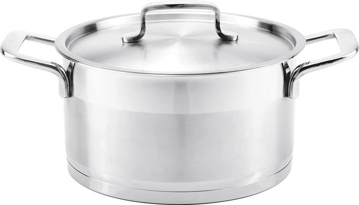 Krüger Fleischtopf Brillant 24 Cm Mit Glasdeckel - Emaillierter Topf Für Alle Herdarten