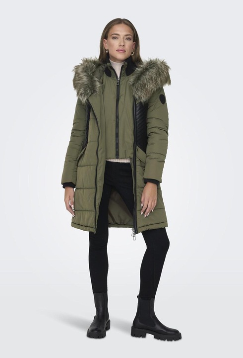 Image du produit Only Manteau à capuche en fourrure (XL)