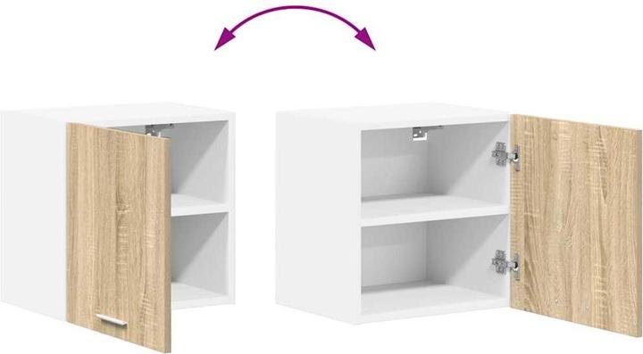 Sonoma-Eiche und Weiss