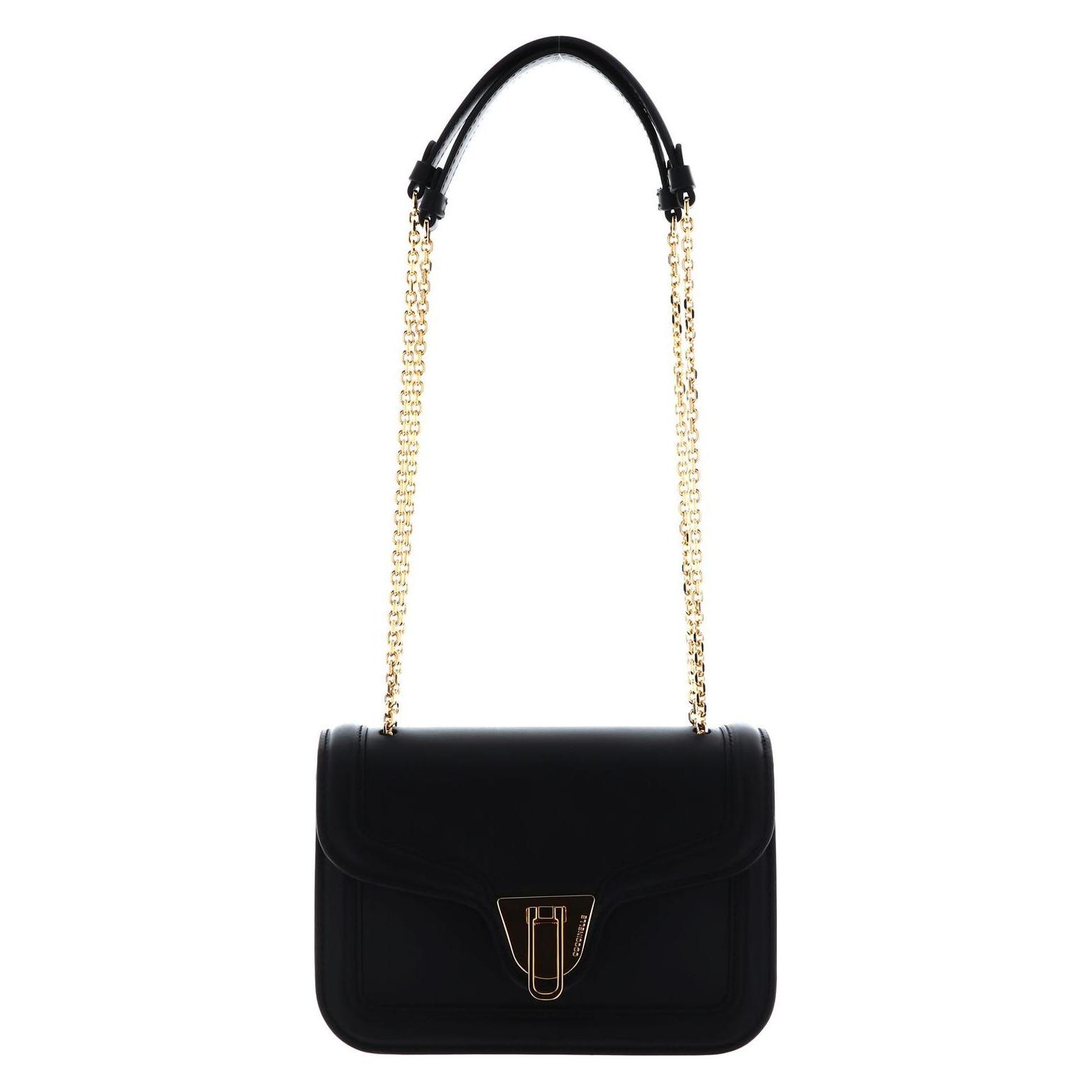 Coccinelle, Damen, Handtasche, Marvin Twist Handbag, Schwarz