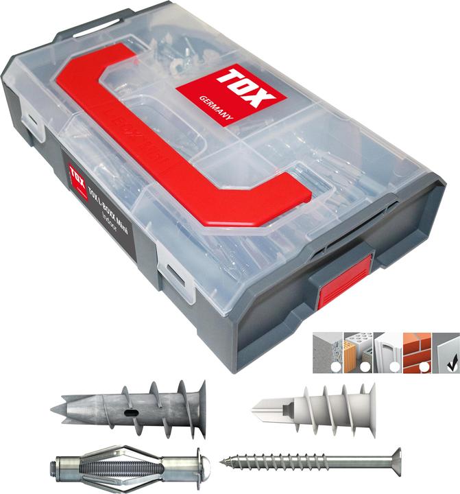 Actual product image Tox Dowel assortment L-Boxx Mini Indoor, 120 pieces (120 pcs.)