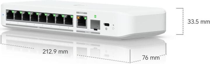 Immagine prodotto Ubiquiti UniFi Flex 2.5G (9 porte)