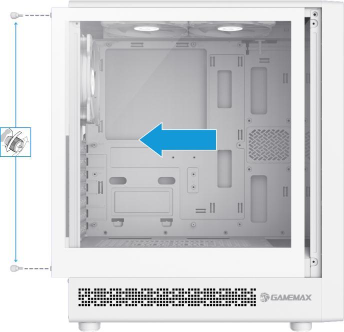 Actual product image GameMax Storm 2 AW (ATX, mATX, Mini-ITX)