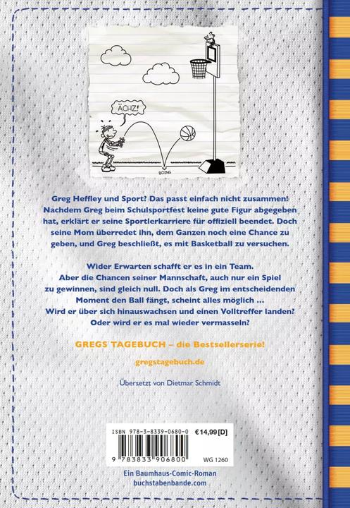 Image du produit Gregs Tagebuch 16 - Volltreffer! (Allemand, Dietmar Schmidt, Jeff Kinney., 2021)