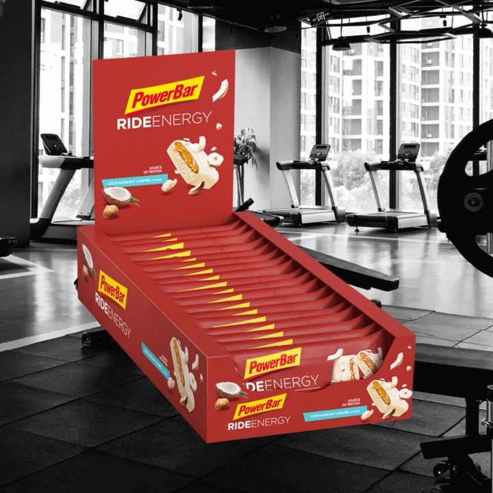 Produktbild Powerbar Ride Energy (Haselnuss, Karamell, Schokolade, 18 Stk., 990 g)