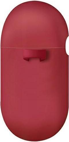 Produktbild Uniq etui Nexo AirPods 3 gen + Ear Hooks Silicone czerwony/coral (Kopfhörer Tasche)