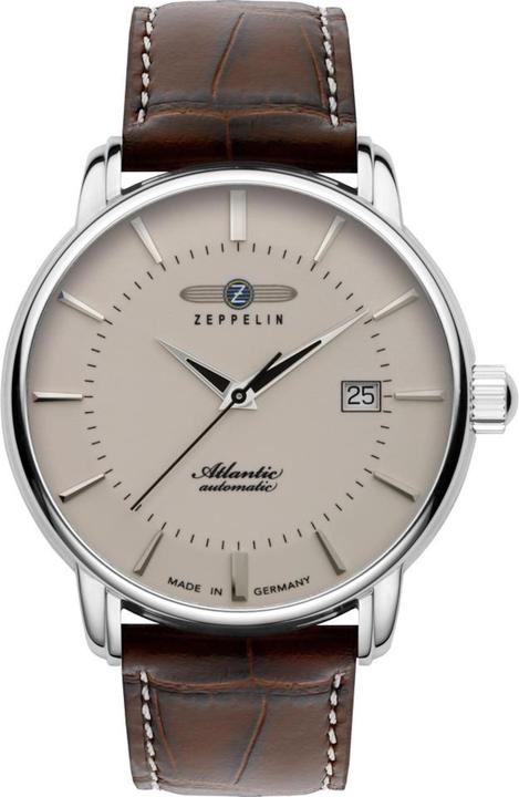 Produktbild Zeppelin Atlantic 8452-5 Automatik-Herrenuhr beige (Analoguhr, 40 mm)