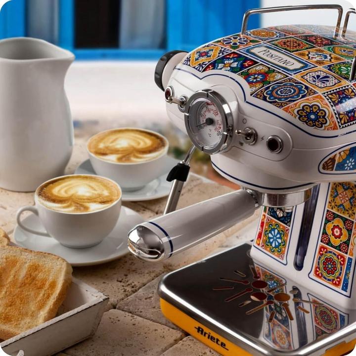 Actual product image Ariete 1389 Positano coffee machine
