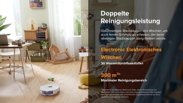 Produktbild Roborock Q8 Max (Saugwischroboter)