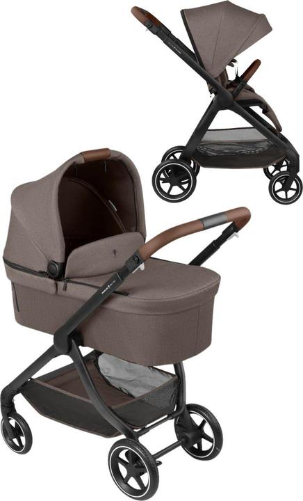 Produktbild ABC Design ABC City Life Kinderwagen Set mit Tragewanne / 2in1 Kombikinderwagen (0 Monate - 4 Jahre)