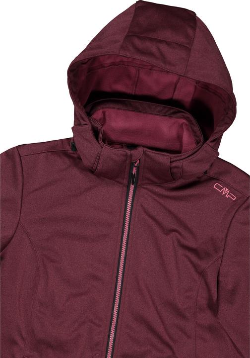 Produktbild CMP Campagnolo Women's Jacket Zip Hood Melange Softshell (42, L)