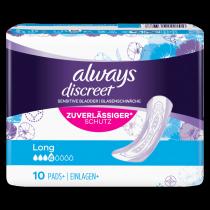 Produktbild Always Discreet Long (10 x, Large)
