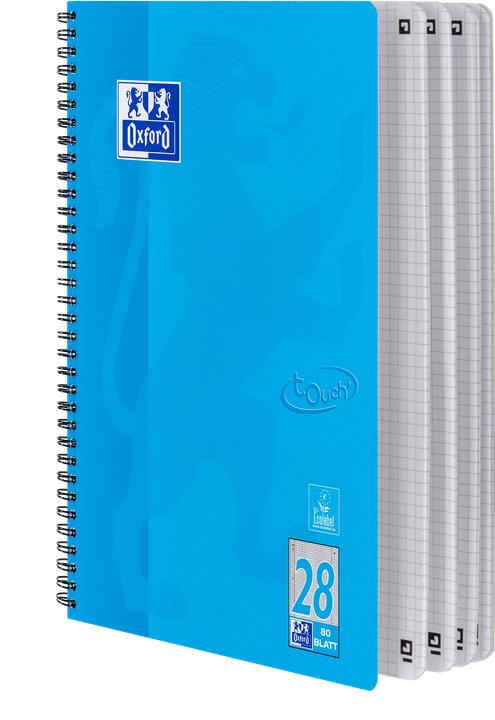 Produktbild Oxford Collegeblock Touch (A4+, Kariert, Weicher Einband)