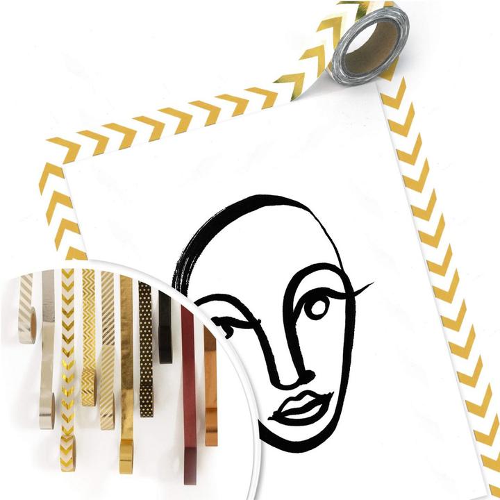 Actual product image Trenddeko Face 04 (24 x 30 cm)