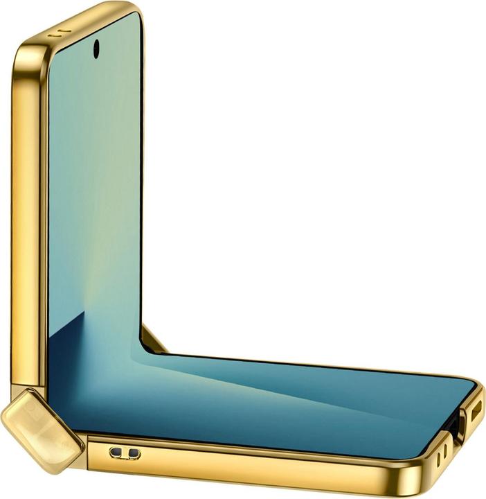 Produktbild Avizar Hülle Galaxy Z Flip 7 Chrom Design (Samsung Galaxy Z Flip7)