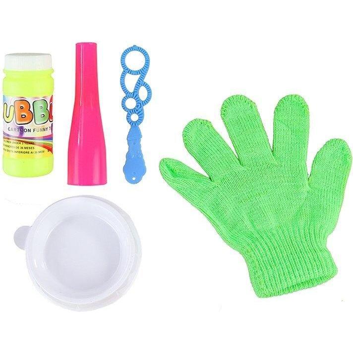 NoName Zestaw bańki mydlane magiczna rękawica, rękawiczka 1436 Lean Toys mix cena za 1 szt