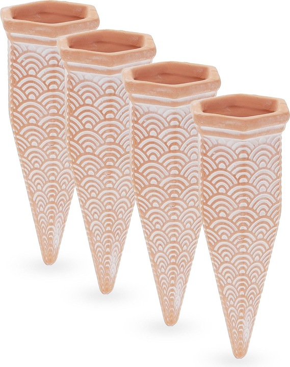 Actual product image Relaxdays 4x clay cone (Clay cone irrigation)