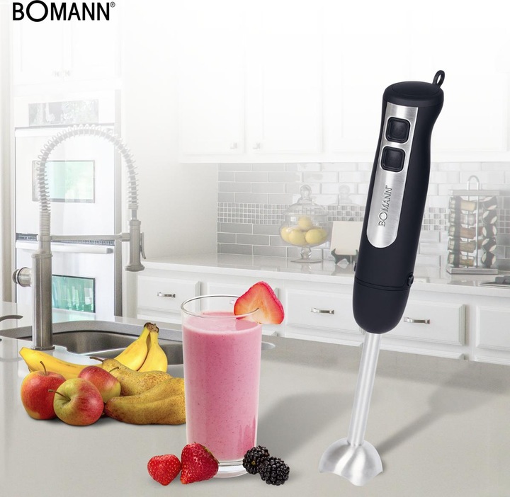Actual product image Bomann SM6028CB Hand Blender black/inox